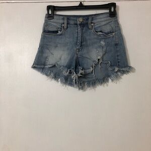 Blank NYC The Lenox High Rise Denim Jean Shorts